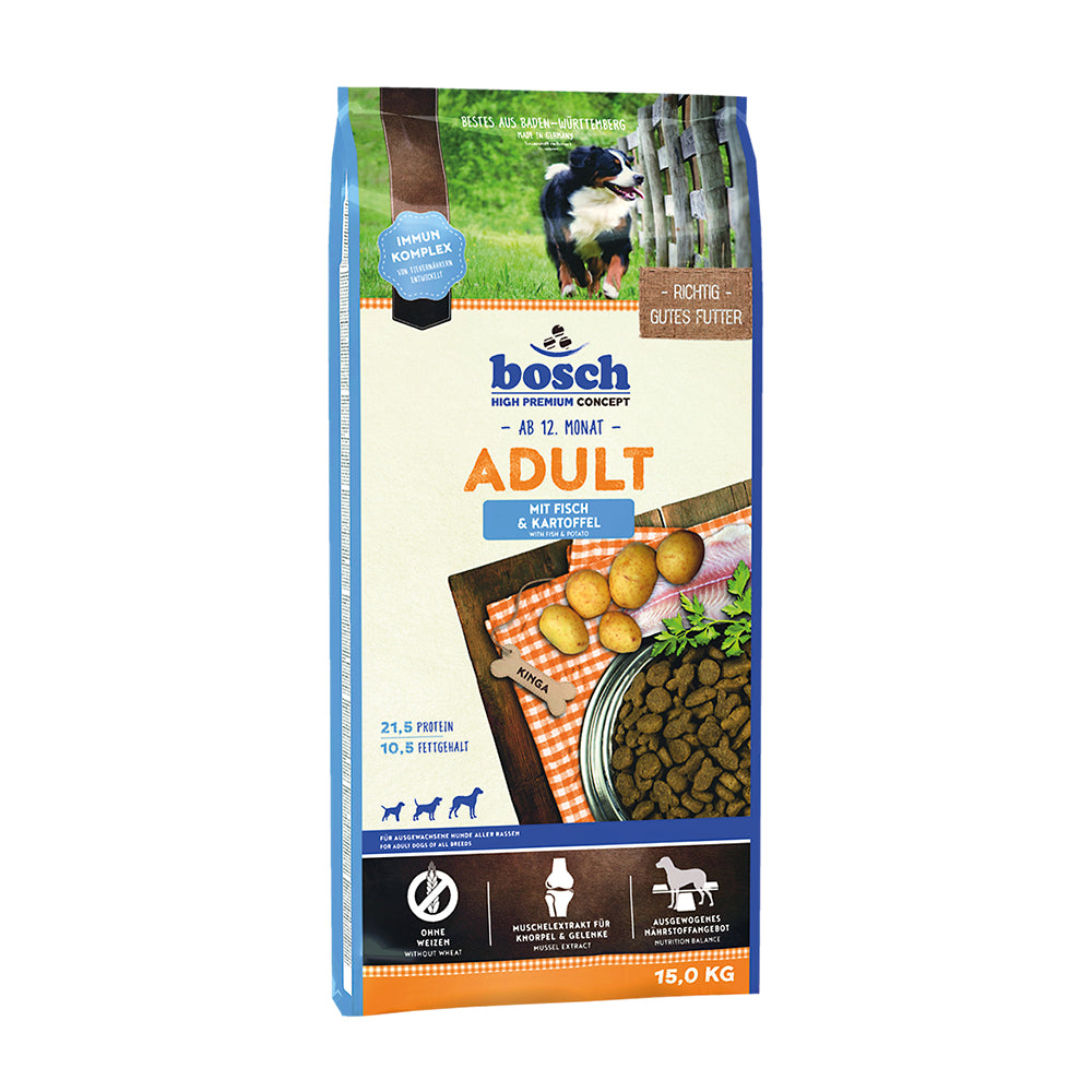 Bosch Adult Fisch & Kartoffel, 15 kg