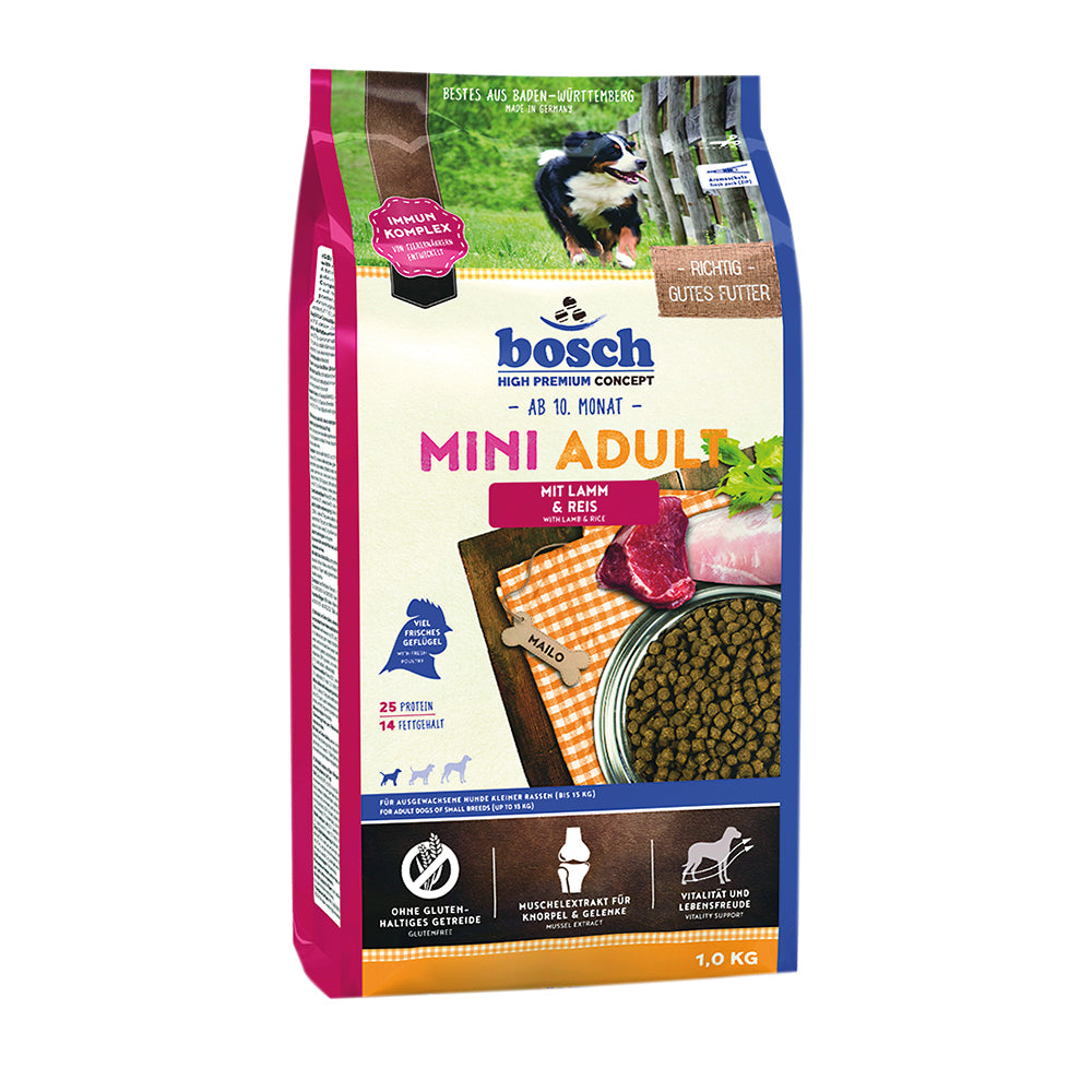 Bosch Mini Adult Lamm & Reis, 1 kg