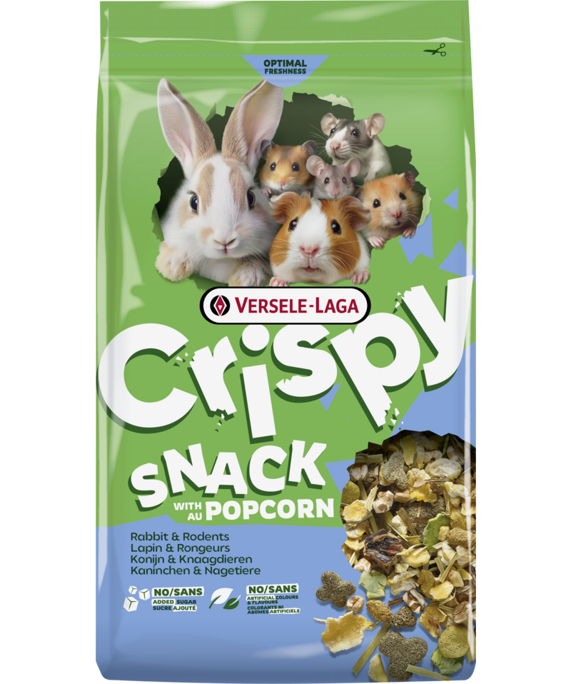Crispy Snack Popcorn von Versele-Laga, 550g