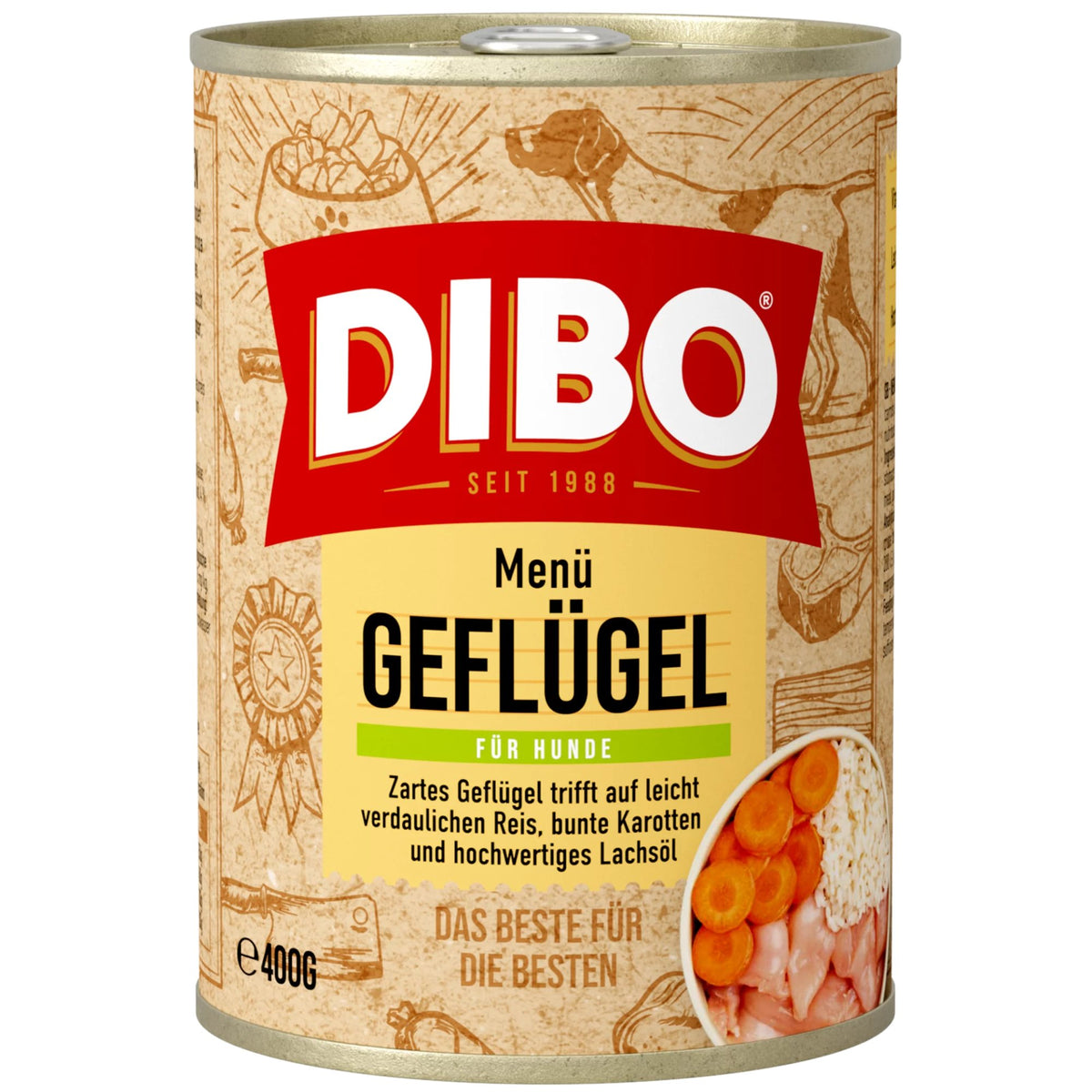 Dibo Menü Geflügel / 400 g
