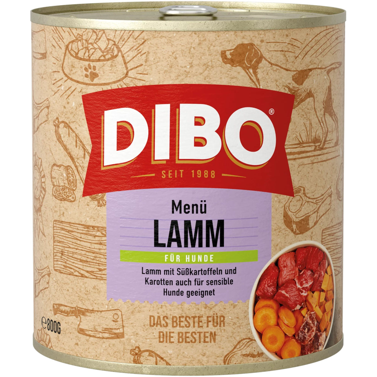 Dibo Menü Lamm / 800 g