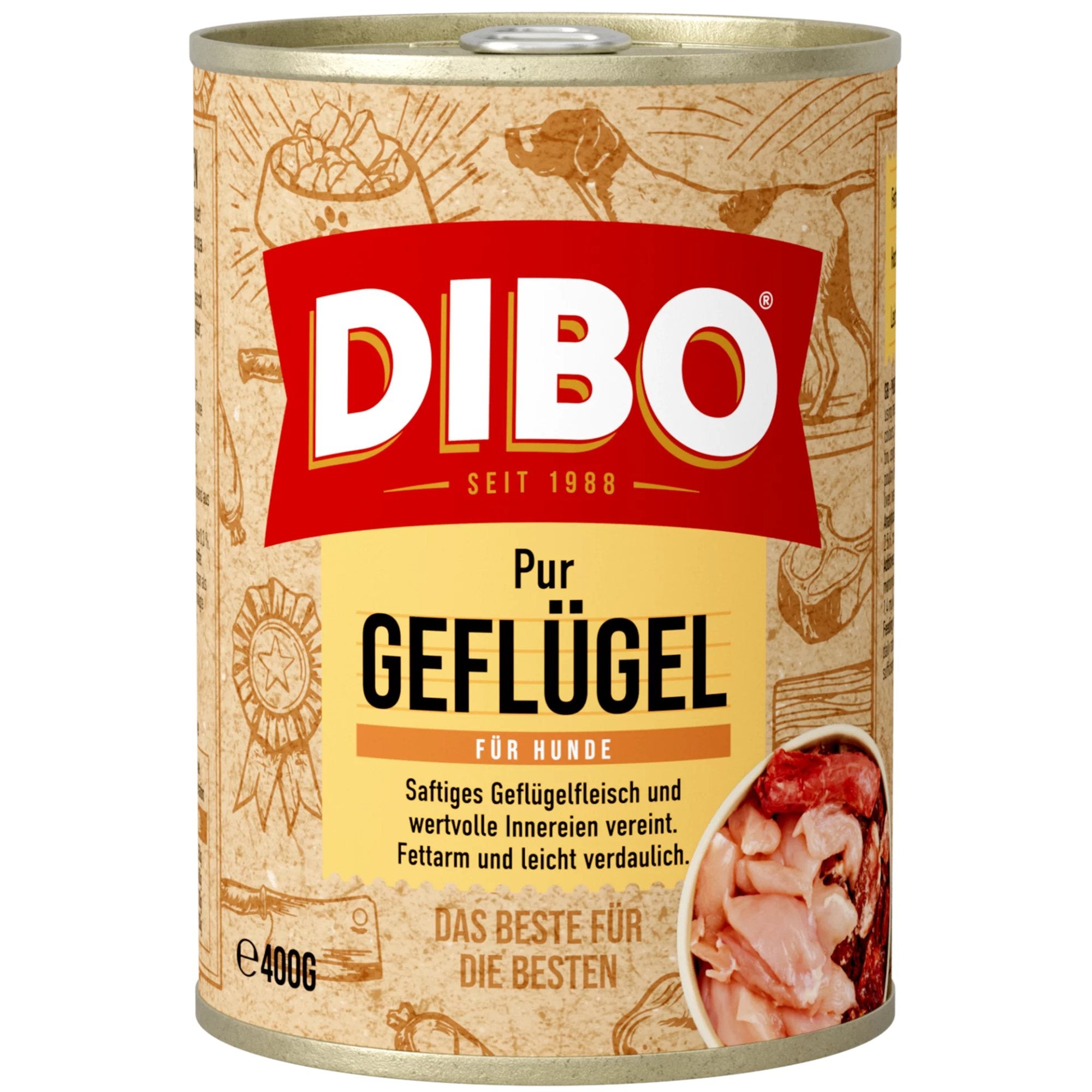 Dibo PUR Geflügel / 400 g