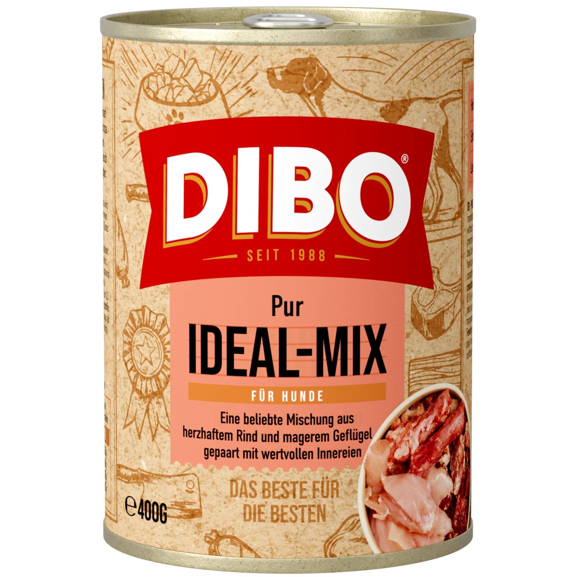 Dibo PUR Ideal, Rind & Geflügel / 400 g