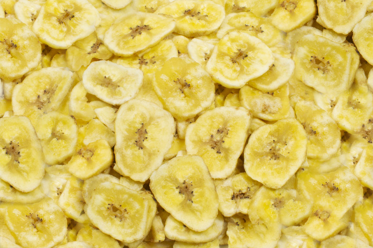 JR Farm Nager Bananen Chips, offen