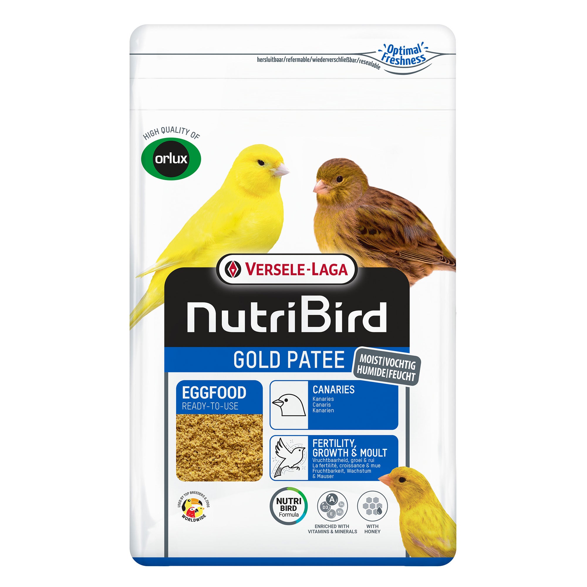 NutriBird Gold Patee Kanarien, 10kg