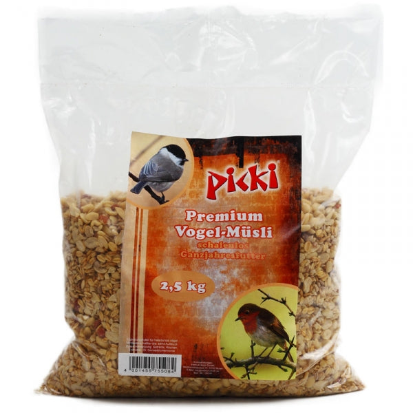 Premium Vogelmüsli schalenlos