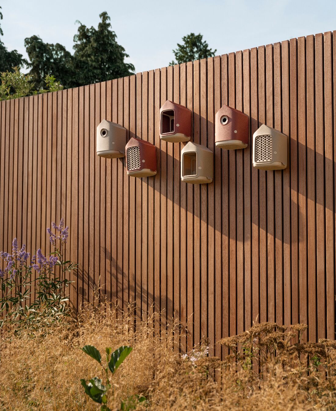 Elho Vogelfutterhaus Cosy 18cm pilzbeige