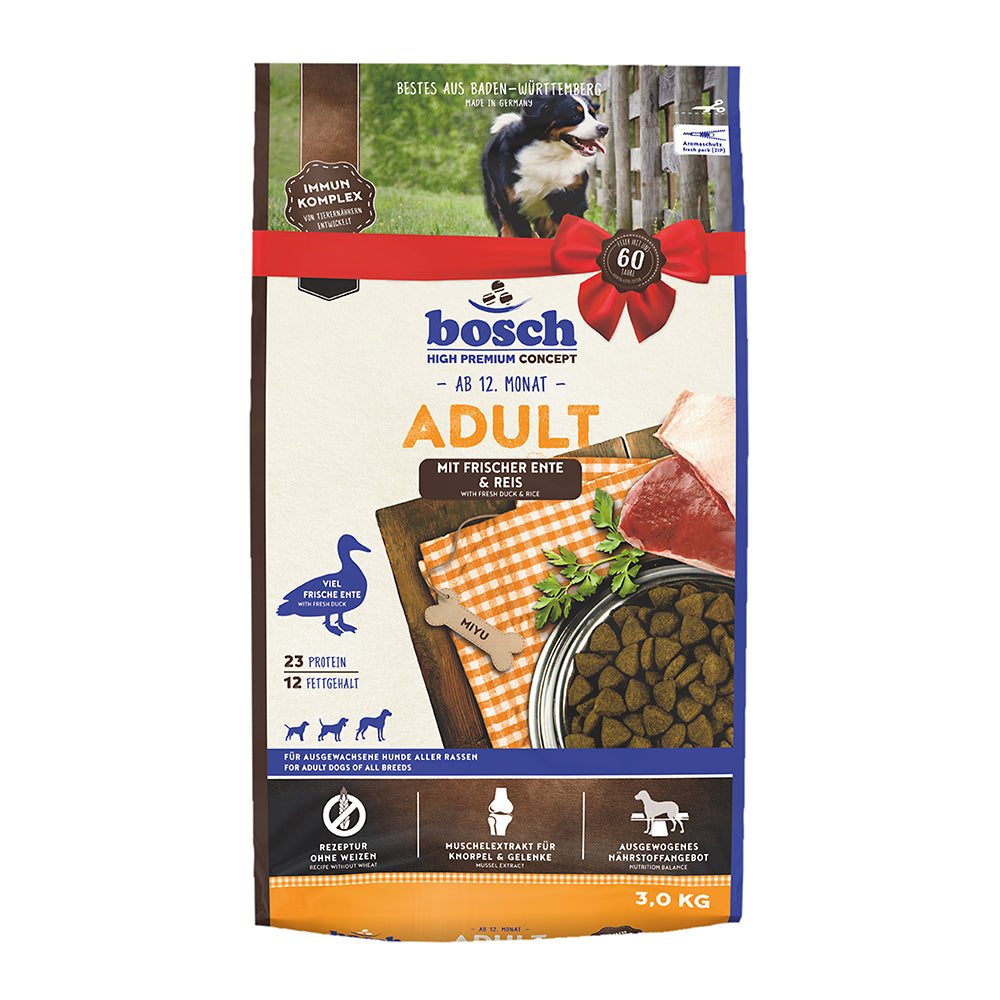 Bosch Adult Ente &amp; Reis, 3 kg