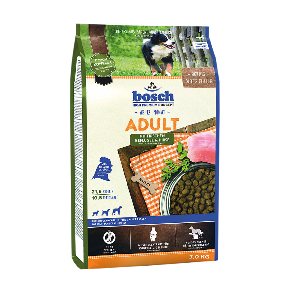 Bosch Adult Geflügel &amp; Hirse, 3kg