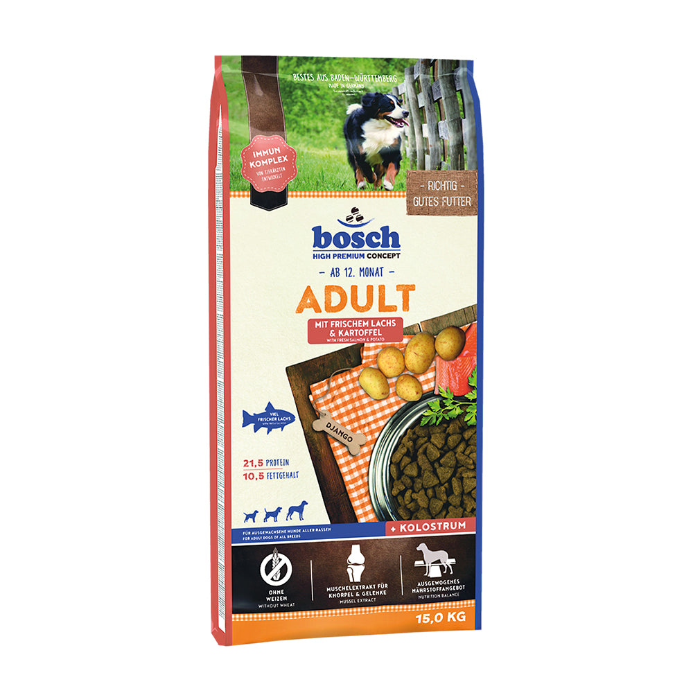 Bosch Adult Lachs &amp; Kartoffel, 15 kg