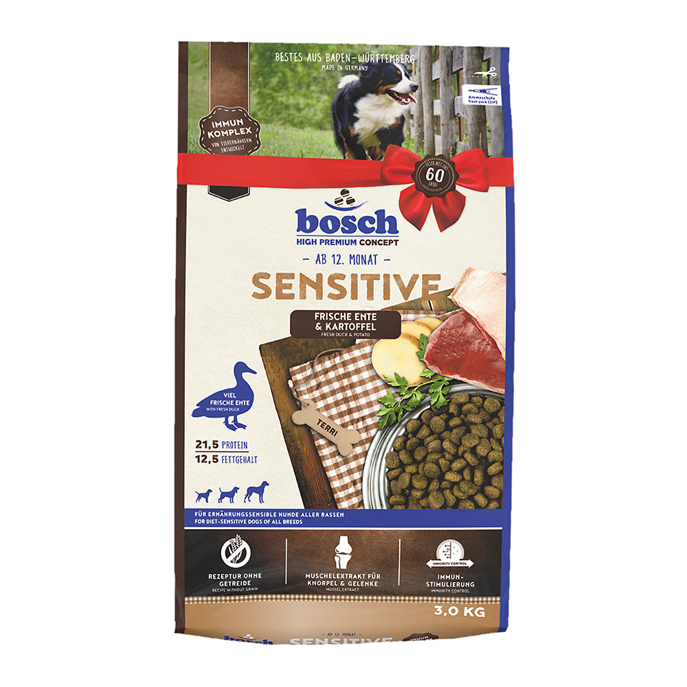 Bosch Sensitive Ente &amp; Kartoffel, 3 kg