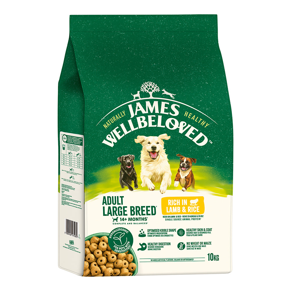 James Wellbeloved Large Breed Lamm &amp; Reis, 10kg