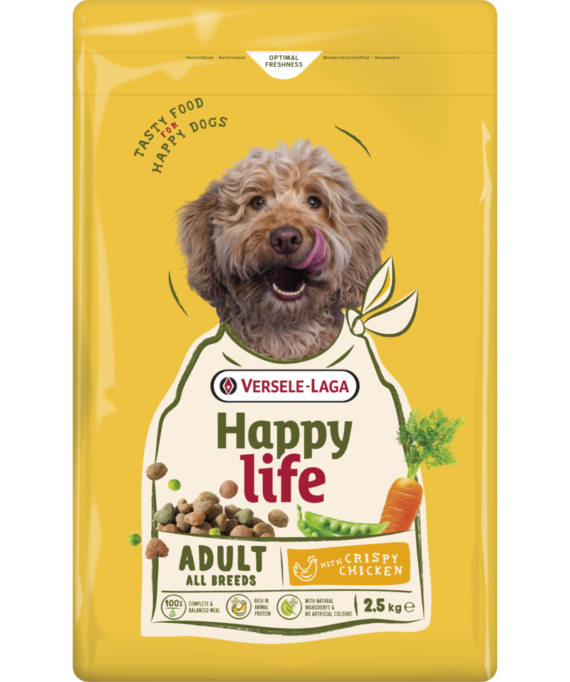 Versele-Laga Happy Life Adult mit Huhn, 2,5kg