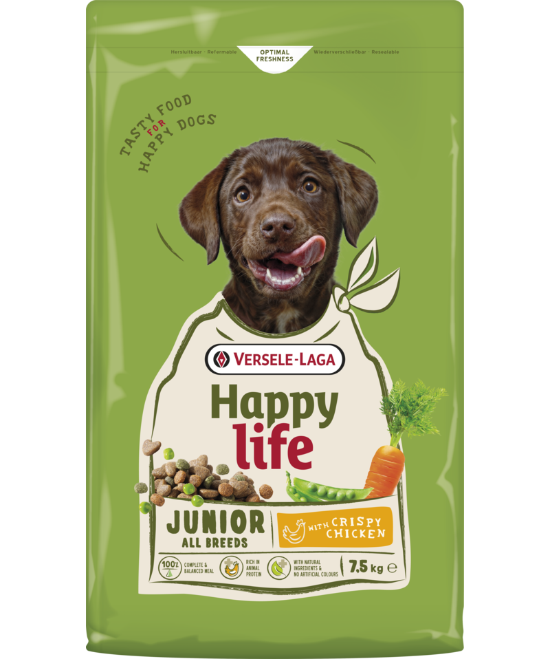 Versele-Laga Happy Life Junior mit Huhn, 7,5kg