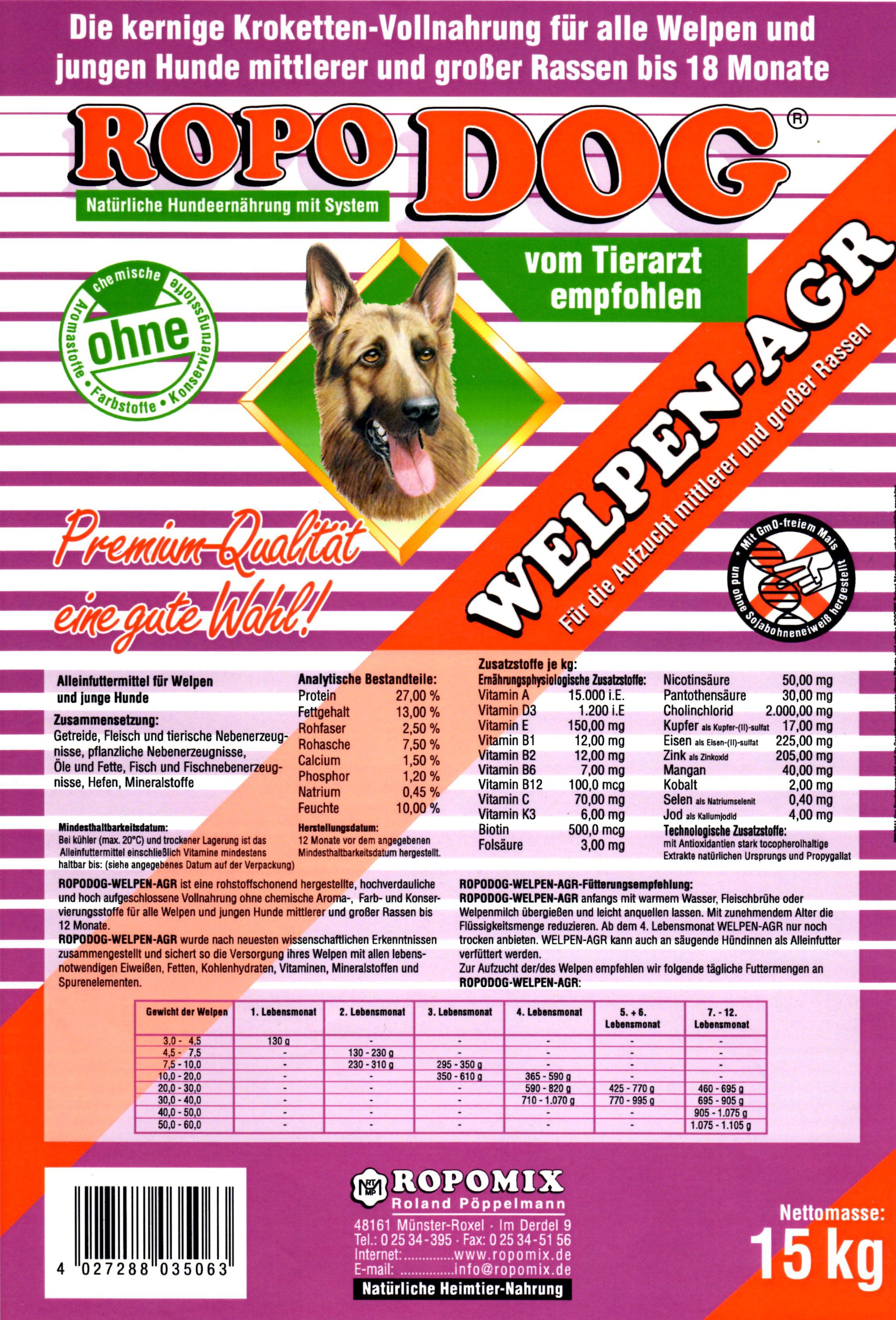 RopoDog Welpen-AGR